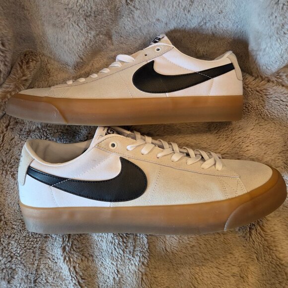 Men's Size 14 - Nike Zoom Blazer Pro GT SB Low White Gum (DC7695-100) - Picture 5 of 8